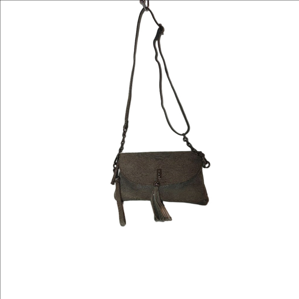 Chez Fine Leather Convertible Bag/Clutch/Wristlet
